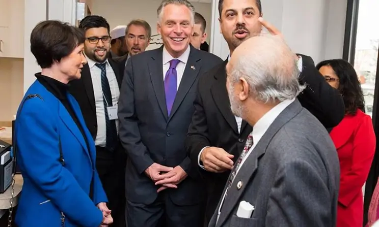 Virginia Governor Terry McAuliffe At ACHN